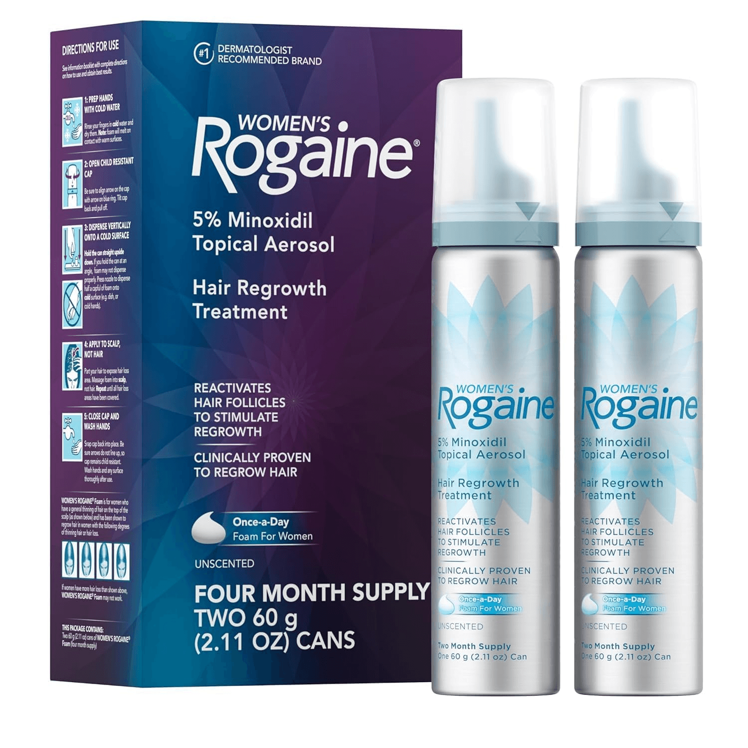 Rogaine 5% Foam (Women’s Once Daily)