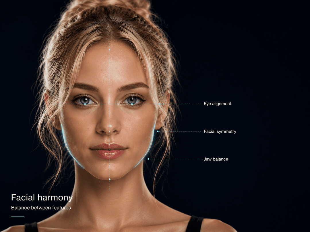 Facial harmony report preview