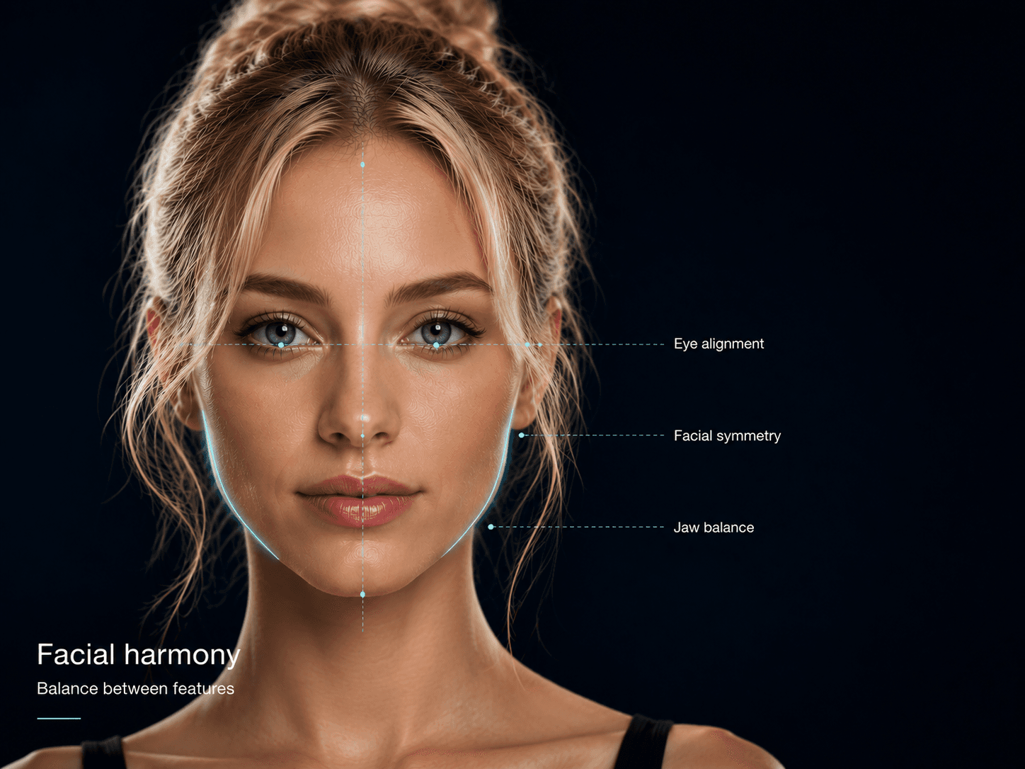 Facial harmony diagram