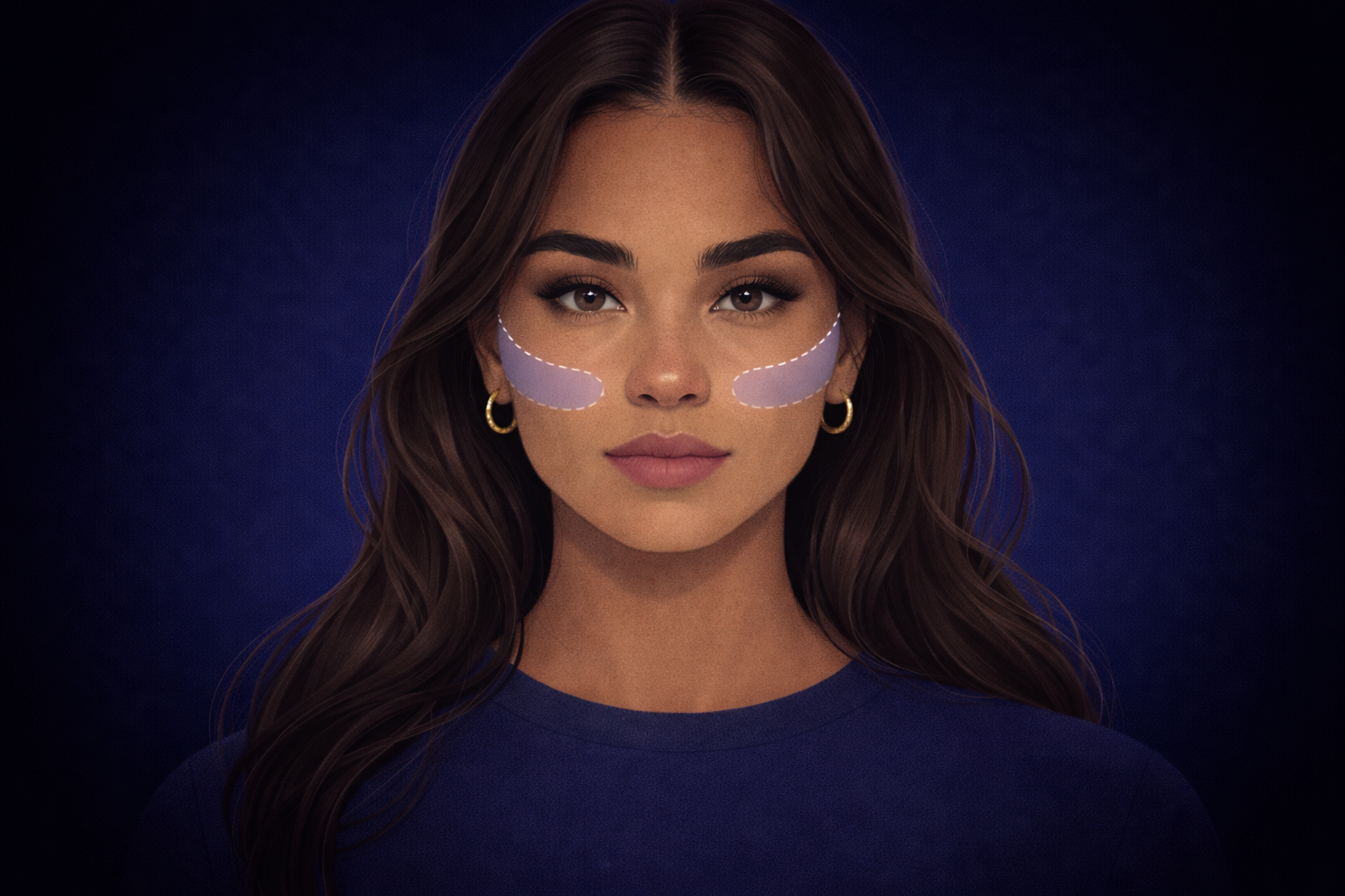 Low cheekbones example