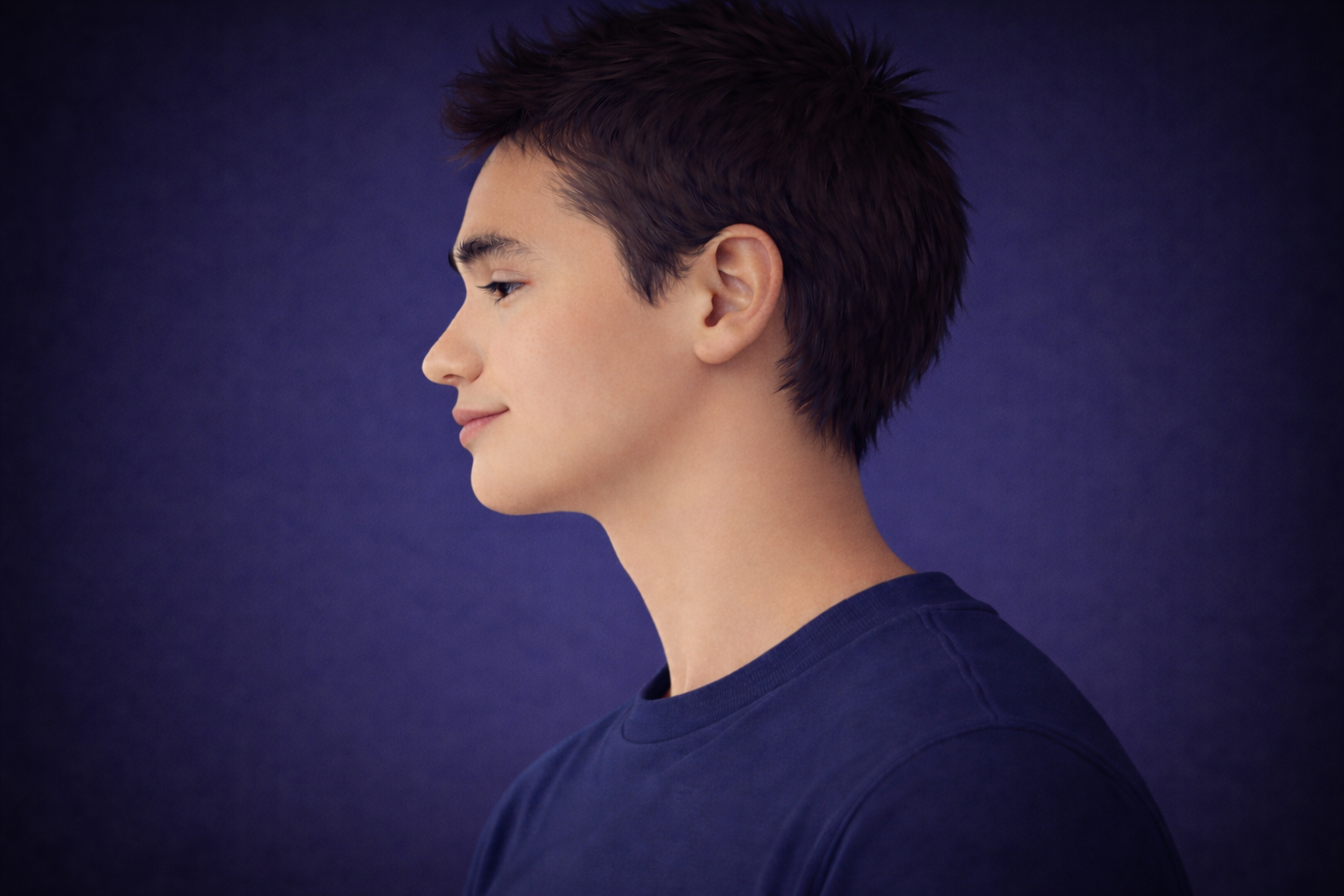 Soft jawline example